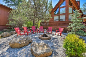 Modern Munds Park Home with Loft, Deck and Fire Pit